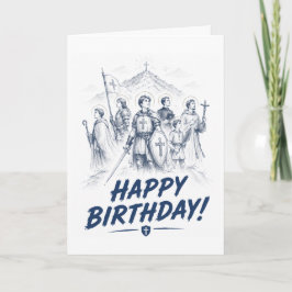 Cartão de Aniversário Católico Chamado para Algo M
