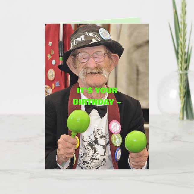 CARTÃO DE ANIVERSÁRIO CELEBRADO (Frente)