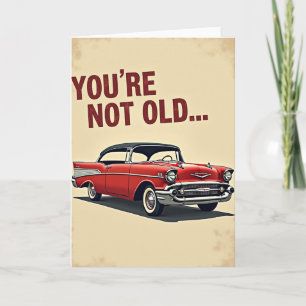 Cartão de Aniversário Classic Coupe