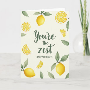 Cartão de aniversário com arte em aquarela vibrant