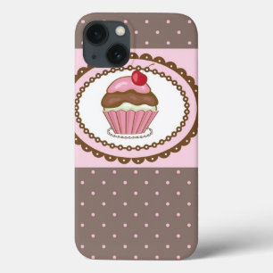 Cartão de aniversário com cupcake