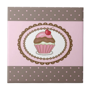 Cartão de aniversário com cupcake