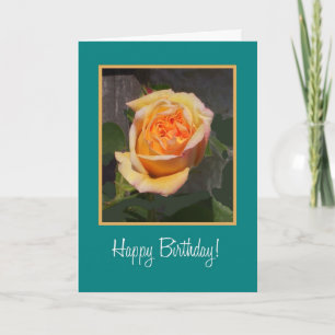 Cartão de aniversário com sonho Spires Rosebud