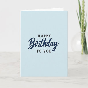 Cartão de Aniversário com Texto Fluido