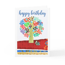 Cartão de aniversário com verso claro de Jo Images