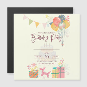 Cartão de Aniversário Cozy
