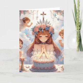 Cartão de Aniversário Cristão das Mulheres
