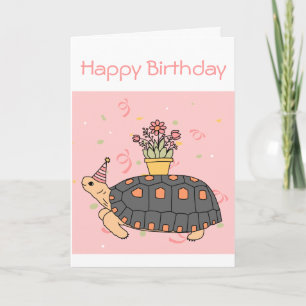 Cartão de aniversário customizável 3 da tartaru