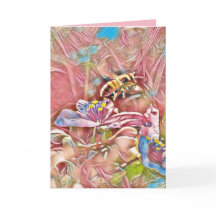 CARTÃO DE ANIVERSÁRIO DA ABELHA