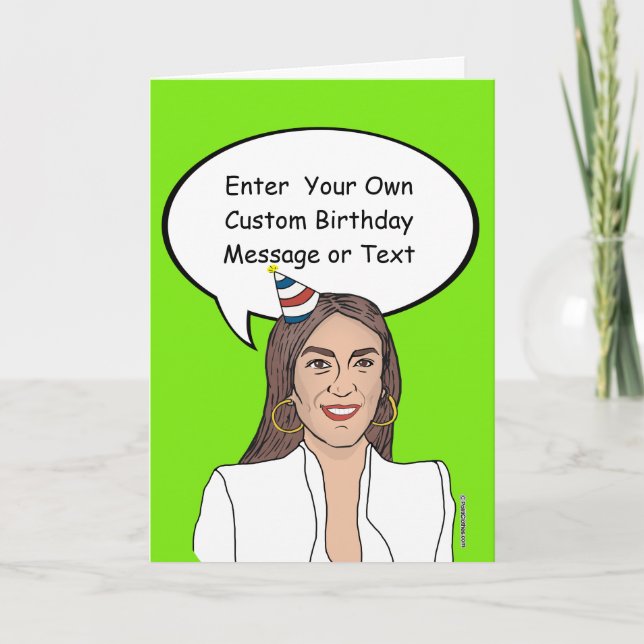 Cartão de Aniversário da AOC (Frente)