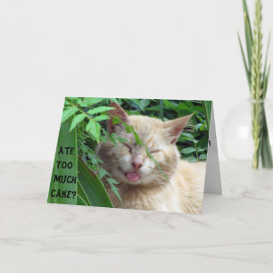 Cartão de Aniversário da Besta