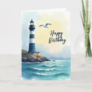Cartão de Aniversário da Casa de Luz Adorável
