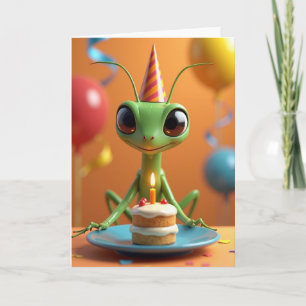Cartão de Aniversário da Festa Esmeralda