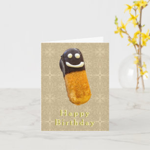Cartão de Aniversário da Indústria de Eclair de Ch