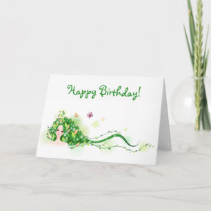 Cartão de Aniversário da Mãe Natureza