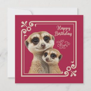 Cartão de Aniversário da Mamãe Momentos de Amor de