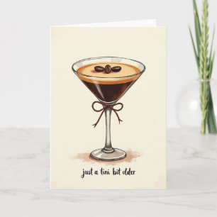 Cartão de Aniversário da Semente de Café