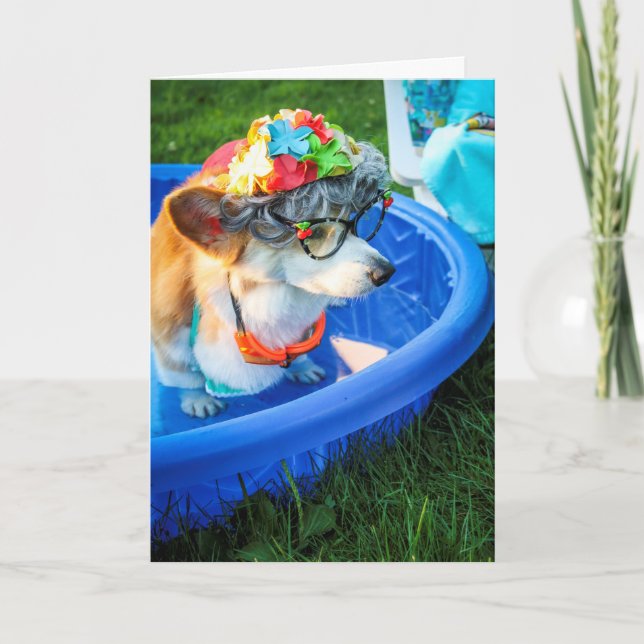 Cartão de Aniversário da Tia Gussy (Frente)