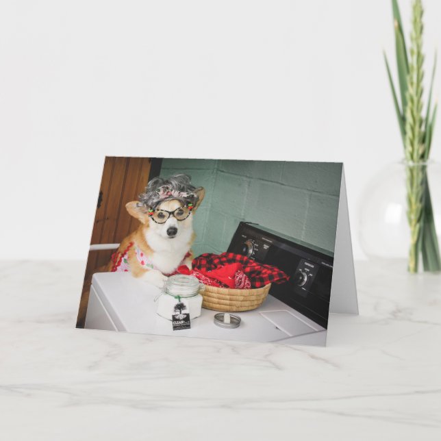 Cartão de aniversário da tia Gussy (Frente)