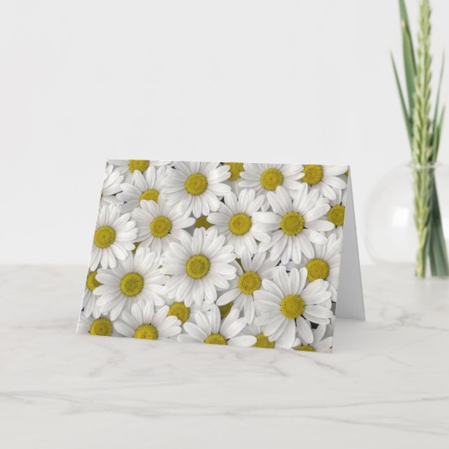 Cartão de Aniversário Daisy (Frente)