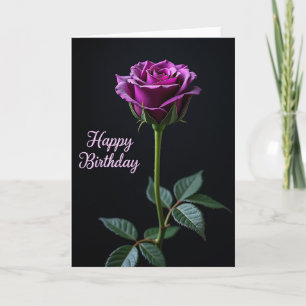 Cartão de Aniversário Dark Bloom