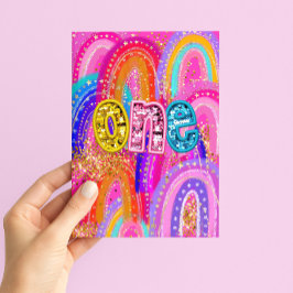 Cartão de Aniversário de 1º Aniversário para Menin