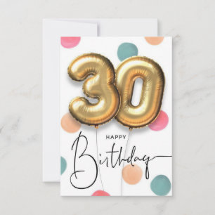cartão de aniversário de 30 anos para namorado