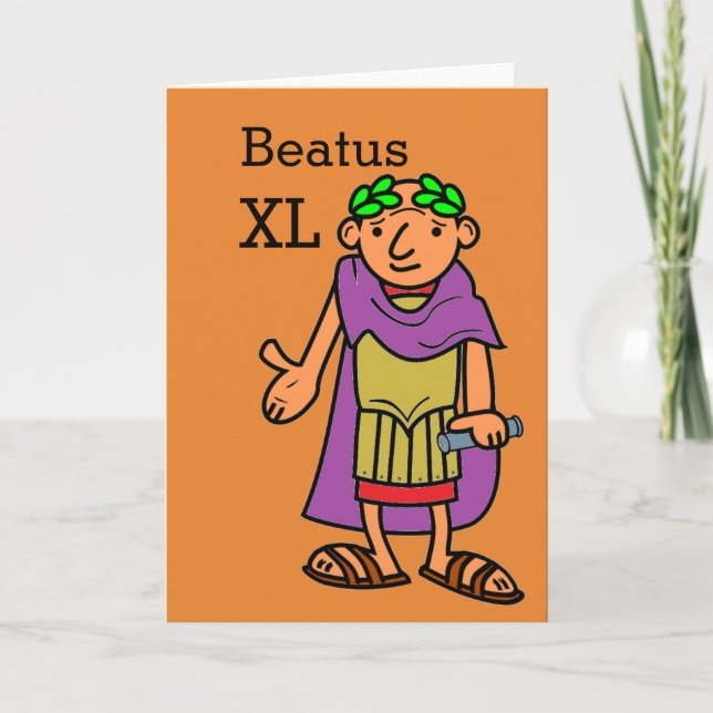 Cartão de Aniversário de 40 Anos Feliz do Imperado (Frente)