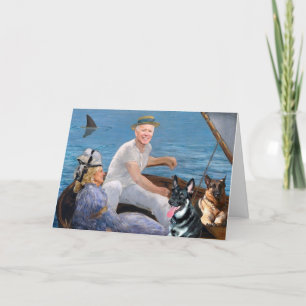 Cartão de Aniversário de Águas Não Caracterizadas