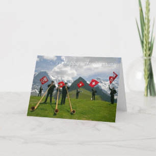 Cartão de aniversário de Alforns