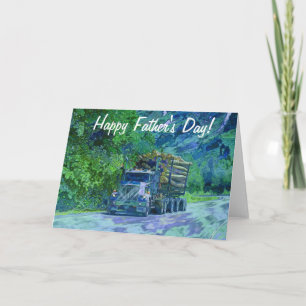 Cartão de Aniversário de Alojamento de Caminhão pa