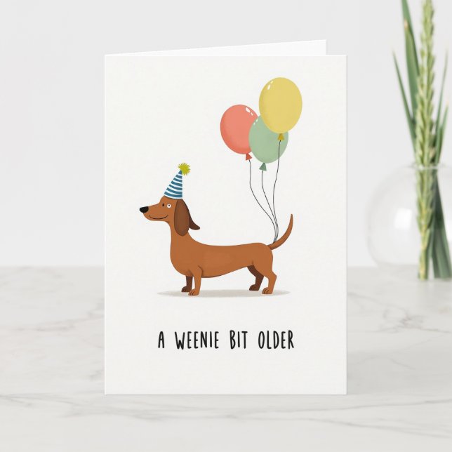 Cartão de Aniversário de Animal Marrom (Frente)