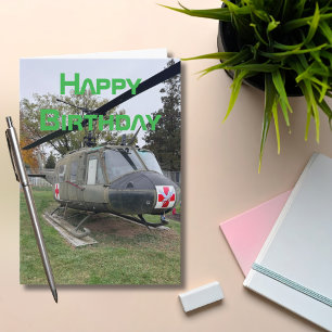 Cartão de Aniversário de Aviação, Helicóptero Aviã