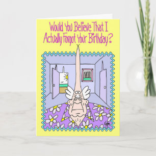 Cartão de Aniversário de BAIXA