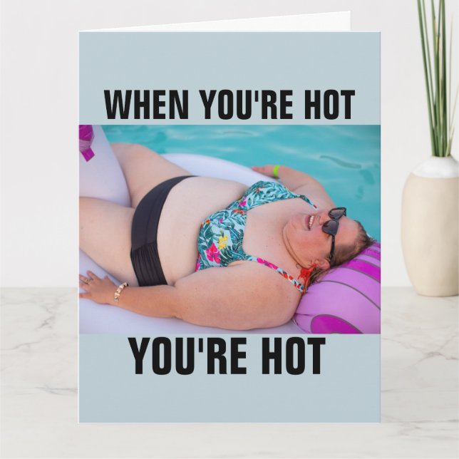 CARTÃO DE ANIVERSÁRIO DE BELEZA DE GAROTA GRANDE B (Frente)