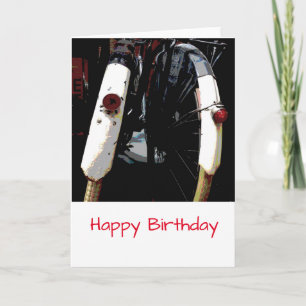 Cartão de Aniversário de bicicletas holandesas vin