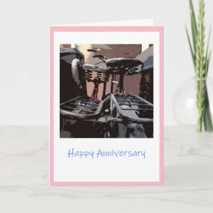 Cartão de Aniversário de Bicicletas Neerlandesas V