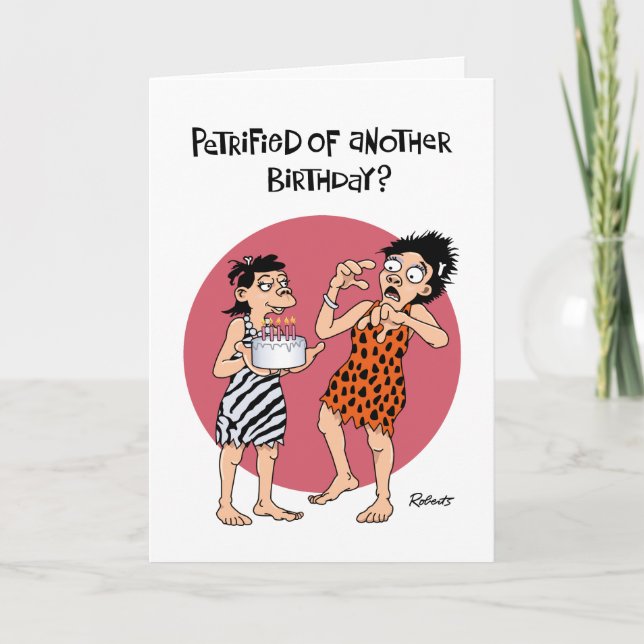 Cartão de aniversário de boas notícias para ela (Frente)