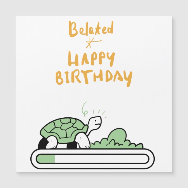 Cartão de Aniversário de Cachorro Baixo (Frente)