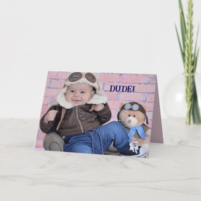 CARTÃO DE ANIVERSÁRIO DE CARA LEGAL (Frente)