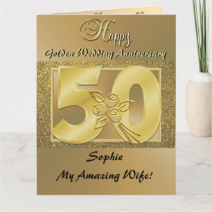 Cartão de Aniversário de Casamento Personalizado 5