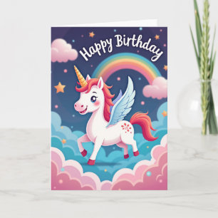 Cartão de Aniversário de Cavalo Caprichoso
