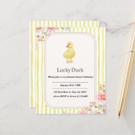 cartão de aniversário de criança personalizado com