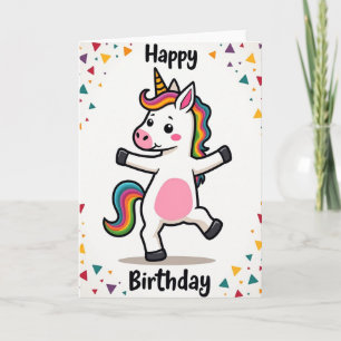 Cartão de Aniversário de Criatura de Fantasia Aleg