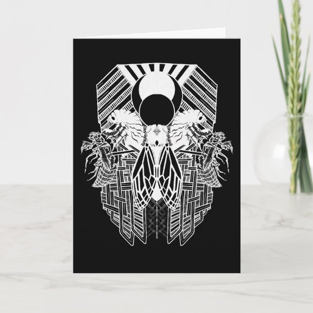 Cartão de Aniversário de Exumação (Frente)