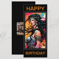 Cartão de Aniversário de Fadey Barbarian Comic 01