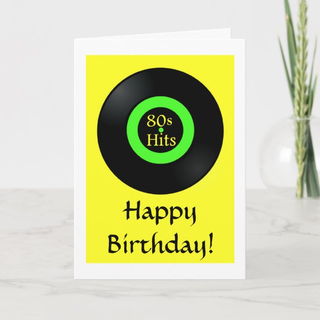 Cartão de aniversário de Feliz Aniversário com reg (Frente)