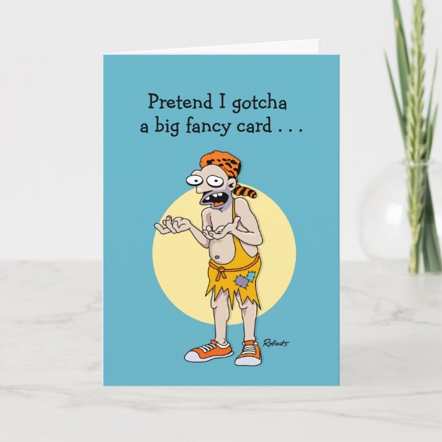 Cartão de Aniversário de Fim de Fim de vamos (Frente)