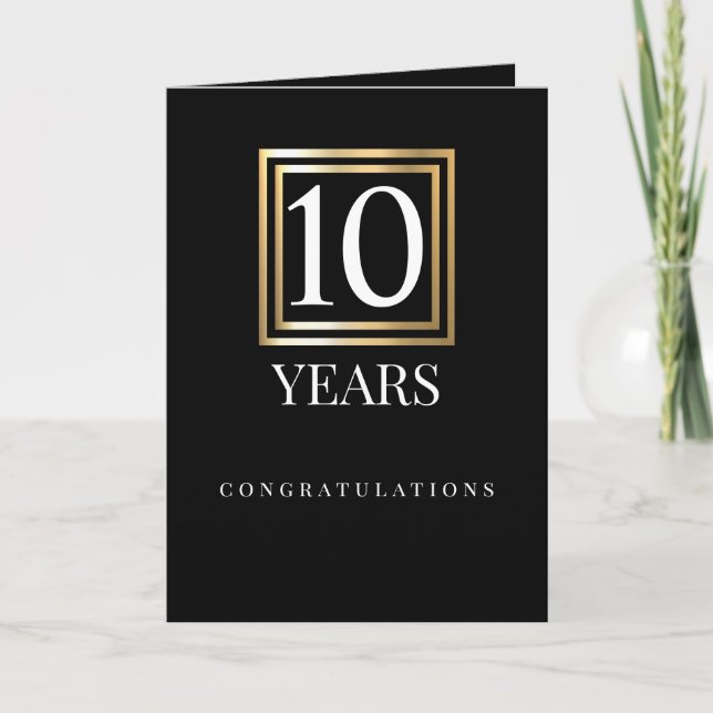 Cartão de aniversário de funcionário UNIVERSAL de  (Frente)