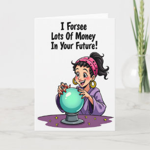 Cartão de Aniversário de Futuro Otimista